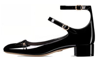 DIOR Aime Dior Chunky Heel High Heels 3cm Women's Black