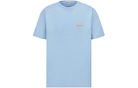 DIOR SS24 Drop Shoulder Sleeve T-Shirt Men's Blue