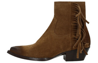 SAINT LAURENT West Ankle Boots Women's Brown