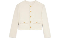 CELINE Jacket Women's Chalk White