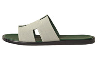 HERMES Stylish Sandals Men's Green