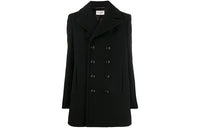 SAINT LAURENT Coats Women's Black
