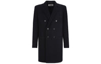SAINT LAURENT Coats Men's Black