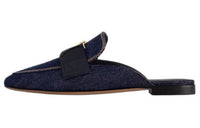 LOUIS VUITTON Capri Rubber Sole Odor-Resistant Wrap-toe Slippers Women's Blue