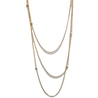 CELINE Brass Necklaces Women's Gold