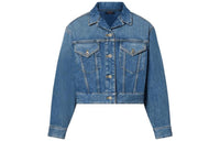 LOUIS VUITTON Denim Jacket Women's Blue