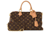 LOUIS VUITTON Speedy P9 Bandoulière 40 Monogram Leather Brown Monogram