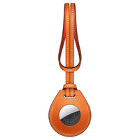 HERMES Apple AirTag Capucine Swift Calfskin Charm Bag Accessory Women's Orange