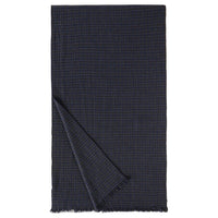 Loro Piana Cashmere Knit Scarves Men's Dark Blue