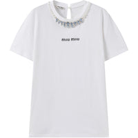 MIU MIU T-Shirts Women's White