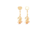 DIOR Metal Earrings Women's Gold