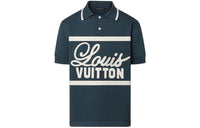 LOUIS VUITTON FW22 Polo Shirt Men's Blue