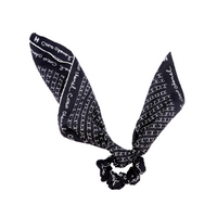 CHANEL Hair Bands Women's Black/White