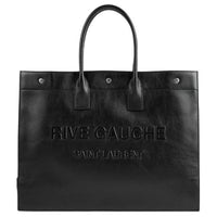 SAINT LAURENT Genuine Leather One Shoulder Handbags Women's Black