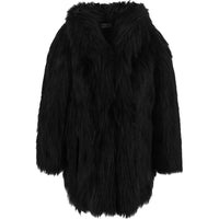 SAINT LAURENT Coats Women's Black