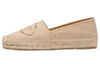 PRADA Straw Woven Shoes Women's Light Brown