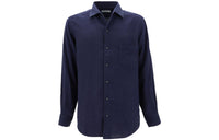 Loro Piana Shirts Men Dark Blue