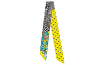 HERMES Silk Scarves Women's Yellow