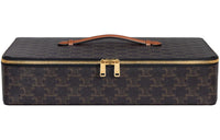 CELINE Leather Shirt Storage Bag Men's Tawny