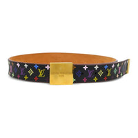 LOUIS VUITTON X Takashi Murakami 2003 Monogram print Belt