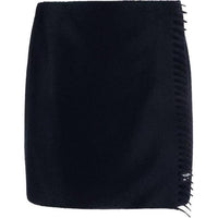 PRADA Short Skirt Women's Dark Blue