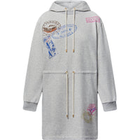 LOUIS VUITTON Travel Stamp Sweater Dress