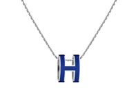 HERMES POP H Collection Lacquered Finish Metal Necklaces Women's