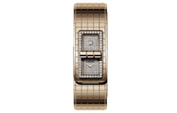 CHANEL Wrist Watch Quartz Movement 18K Gold Strap White Dial Women's Watch