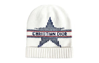 DIOR Wool Cashmere Beanies Unisex White