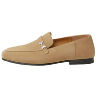 HERMES Giovanni Loafers Men's Umber