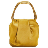 SAINT LAURENT Satin Handbag Mini Women's Gold