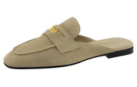 MIU MIU Wrap-toe Slippers Women's Sand