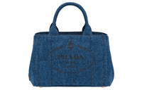 PRADA Denim Handbag Women's Blue