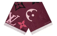 LOUIS VUITTON Knit Scarves Women's Red