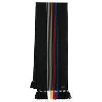 SAINT LAURENT Wool Knit Scarves Women's Black
