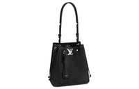 LOUIS VUITTON Cow Leather Crossbody Bag Shoulder Bag Women's Black