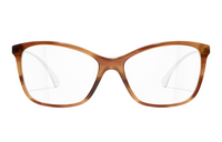 CHANEL Eyeglass Frames Women's Brown