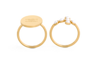 CELINE Triomphe Folk Set Rings