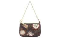LOUIS VUITTON PVC Shoulder Bag Women's Brown