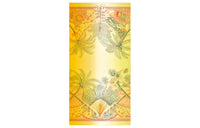 HERMES Silk Scarves Women's Yellow