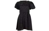 SAINT LAURENT Short-Sleeved Dresses Women's Black