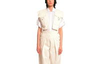 HERMES Vests Women's White