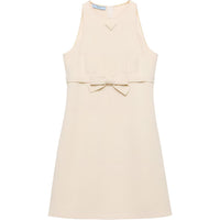 PRADA Sleeveless Dress Women's Light Brown