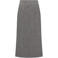 DIOR Casual Long Skirt Women's Gray