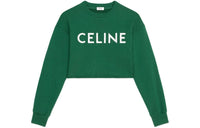 CELINE FW22 Sweatshirt Women's Dark Green