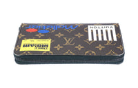 LOUIS VUITTON Zippy Canvas Wallet Men's Brown