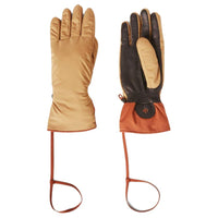Loro Piana Deerskin Gloves Unisex Light Chocolate