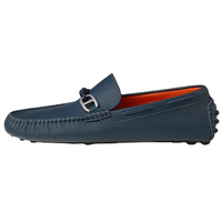 HERMES Loafers Men Blue