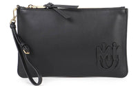 MIU MIU Calfskin Clutch Women's Black