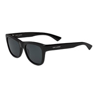 SAINT LAURENT Acetate Irregular Shape Sunglasses Women's Black
